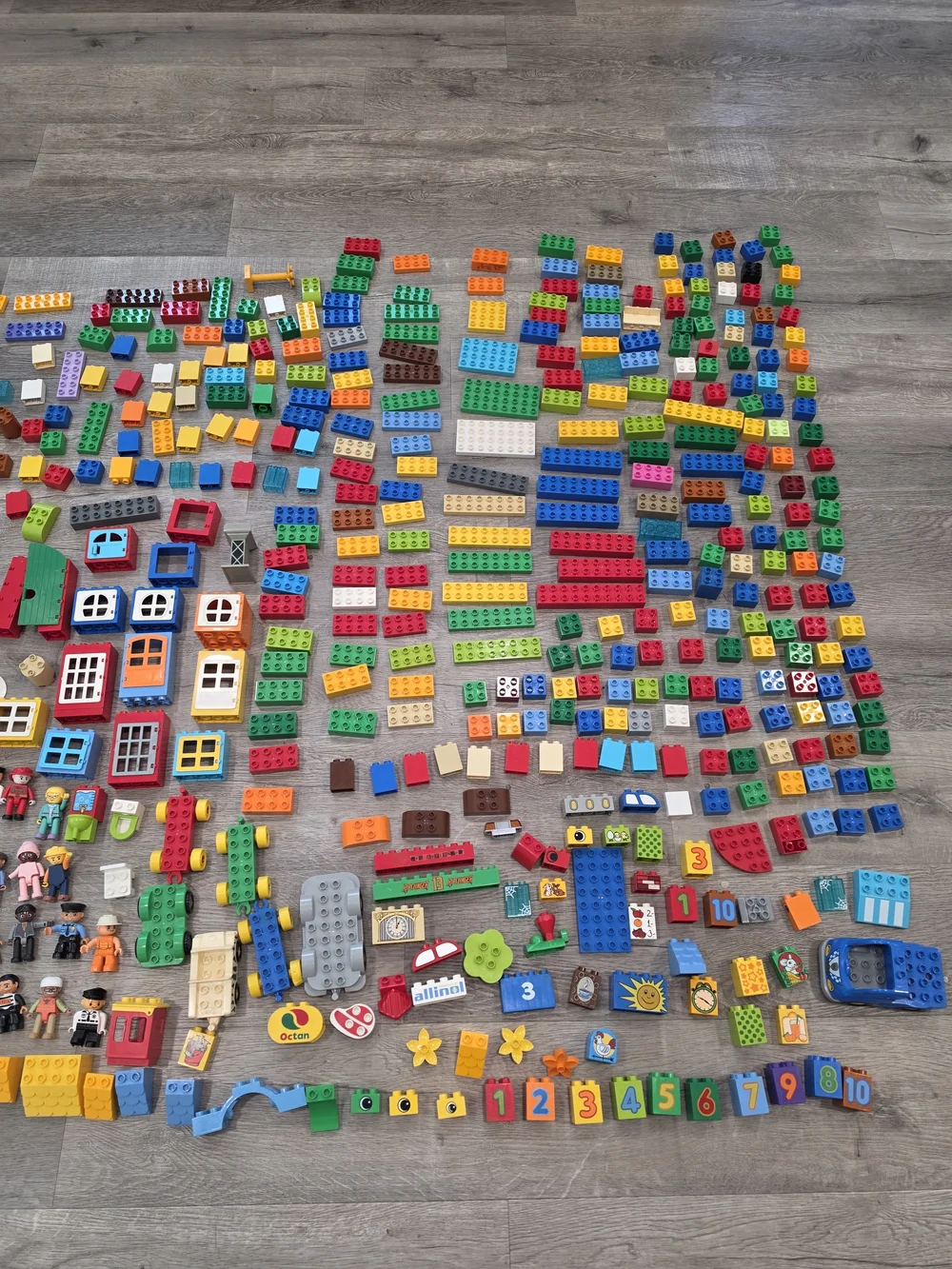 Lego mixed color
